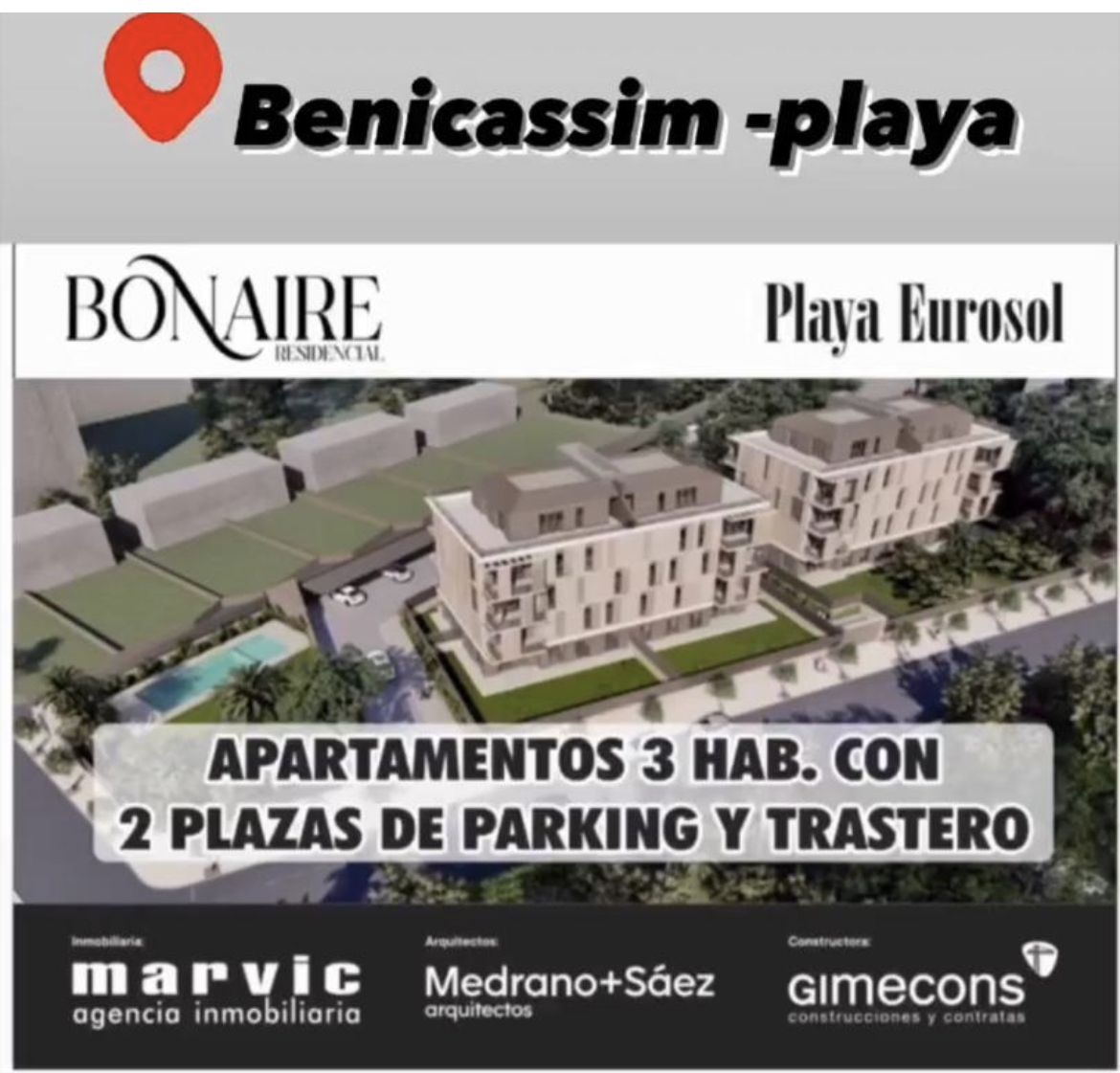 Apartamentos en Benicàssim- Zona Eurosol