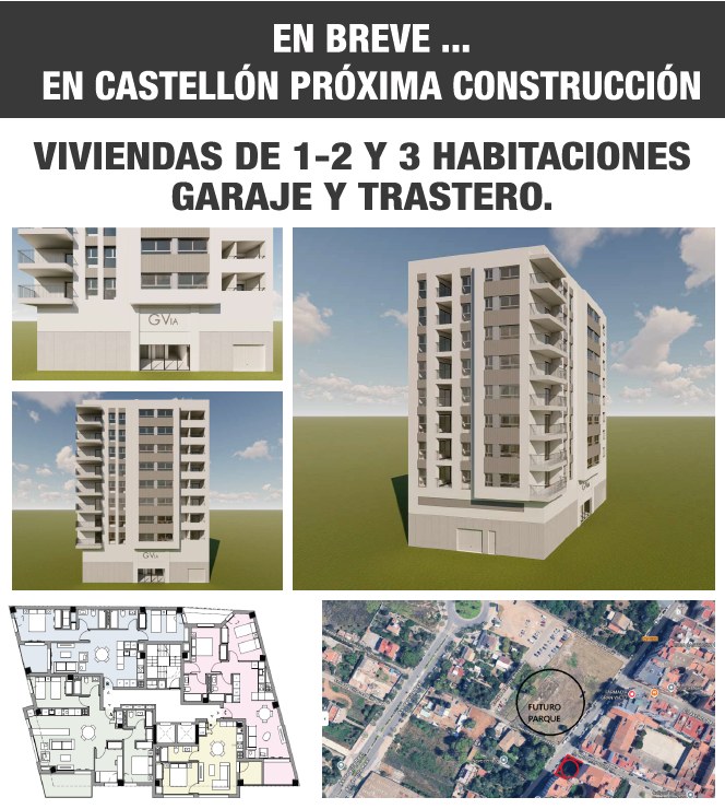 EN GRAN VIA TARREGA MONTEBLANCO- ZONA CENTRO DE SALUD- FRENTE FUTURO PARQUE.